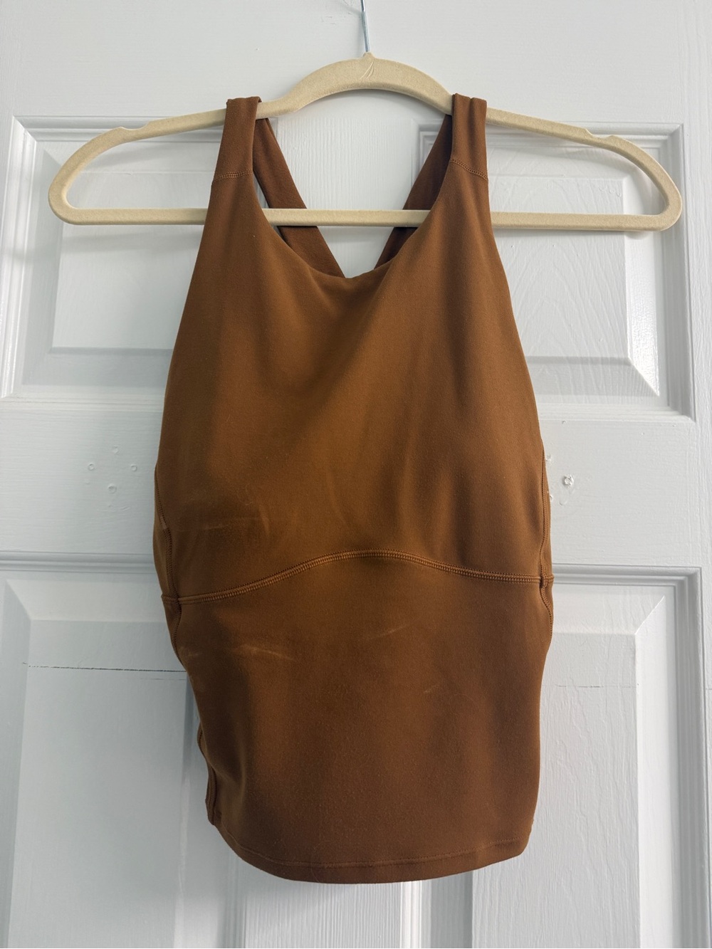 Lululemon Tank- Burt Orange, Size 8